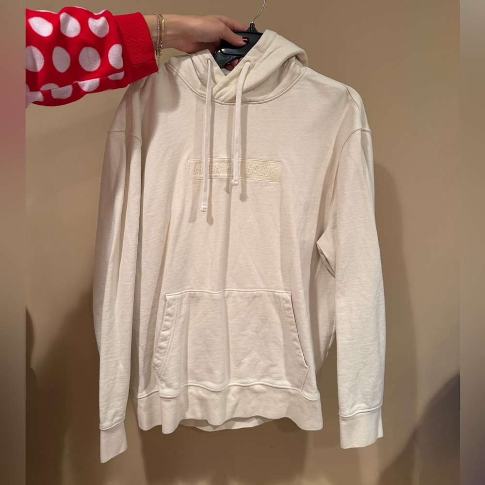 American Eagle Outfitters Beige Hoodie